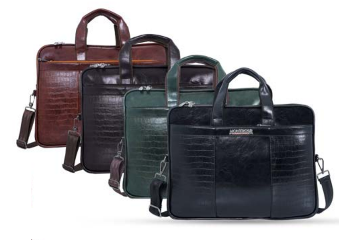 VEGAN LEATHER LAPTOP BAG LB307 - Image 2