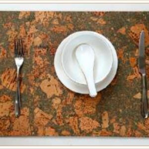 CORK OLIVE TABLE MATS
