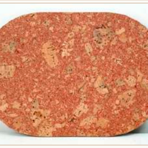 CORK RED ASIAGO OVAL TABLE MATS