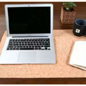 CORK FABRIC DESKTOP MAT REVERSIBLE