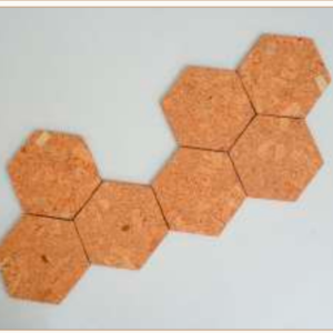 CORK WALL DECOR TILE
