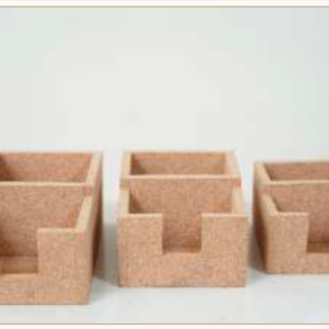CORK BAR CADDY (SMALL, MEDIUM, LARGE)
