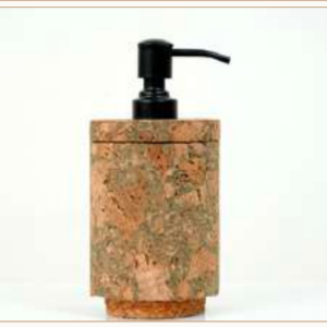 CORK SOAP DISPENSER OLIVE