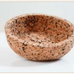 CORK SERVING/DECOR BOWL