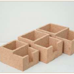 CORK COMPARTMENT BAR CADDY