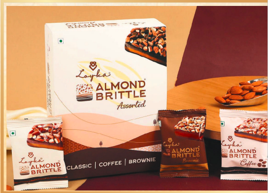LOYKA ALMOND BRITTLE ASSORTED