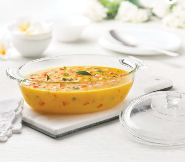 DEEP OVAL CASSEROLE