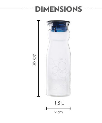 Borosil Marina Juice & Water Jug - Image 3