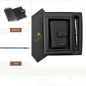 VOLT RFID WALLET WITH  AGENDE PEN