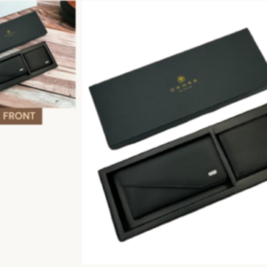 COMBO OF BI-FOLD WALLET WITH 35MM BELT
