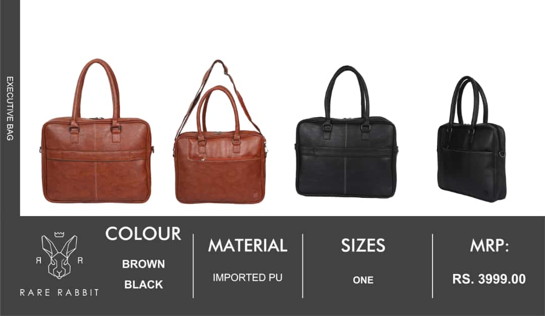 Rare Rabbit Executive Bag