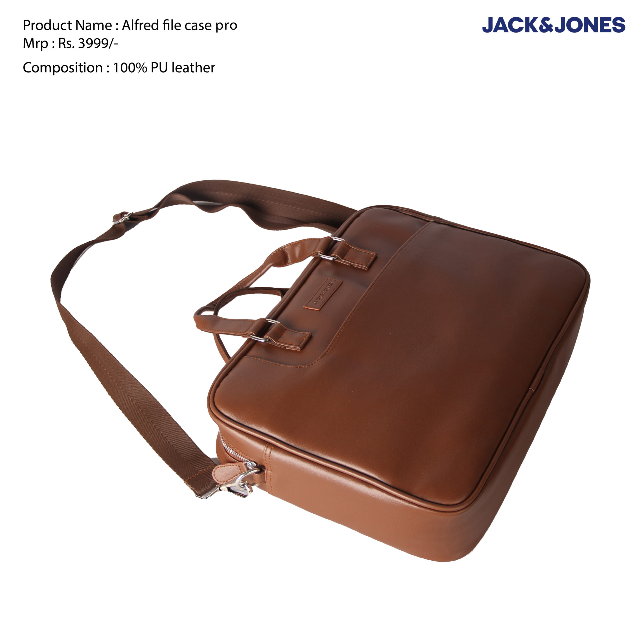 Jack & Jones Alfred FileCase Pro-Tan - Image 3