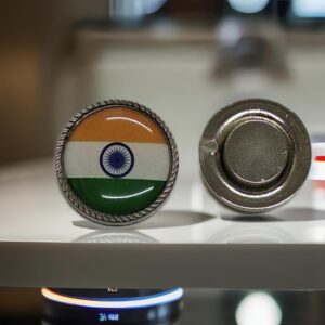 Bharat Enamel Lapel Pin