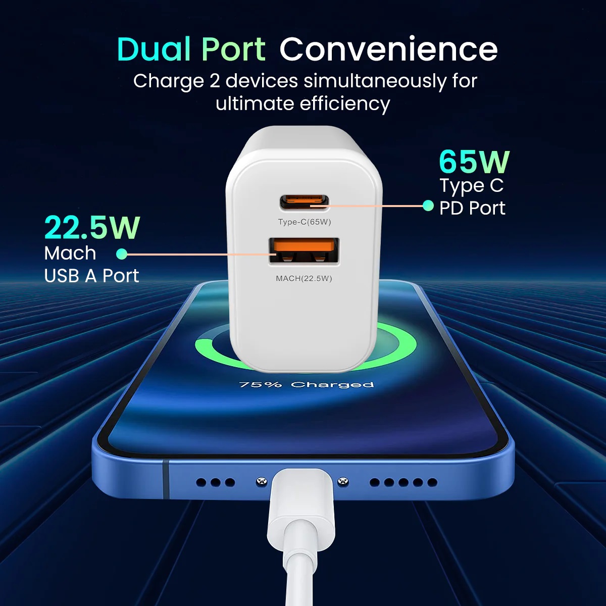 Portronics Adapto 65X - Image 3