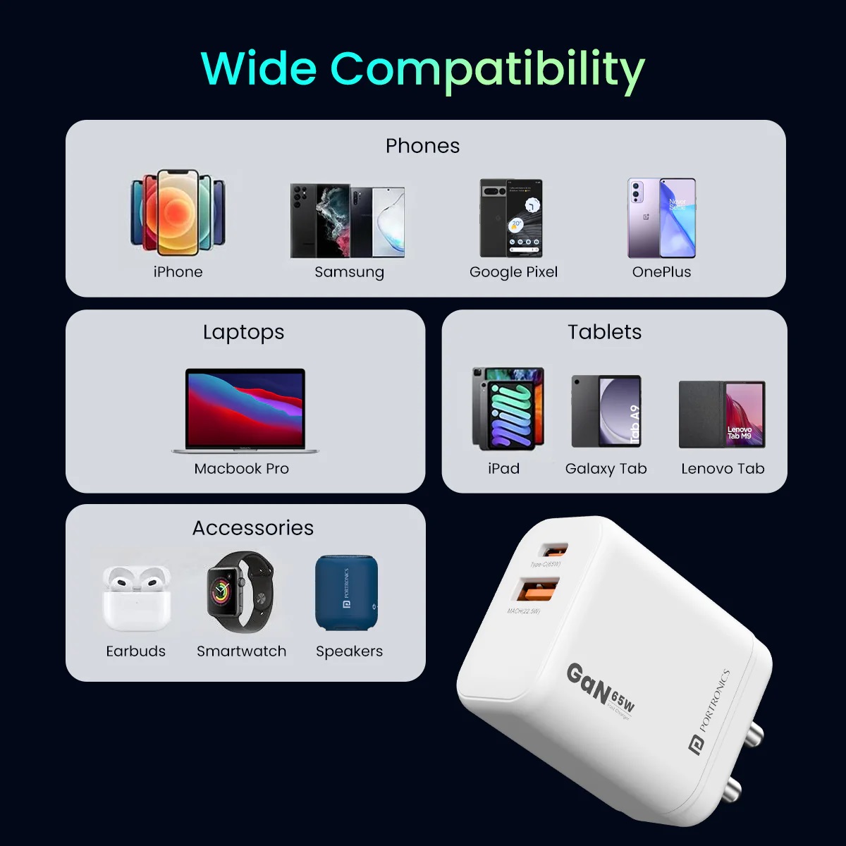 Portronics Adapto 65X - Image 5