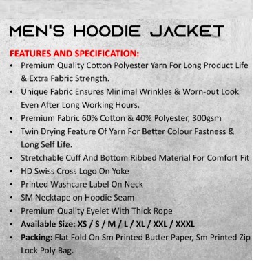 Swiss Military Hoodie Without Zip