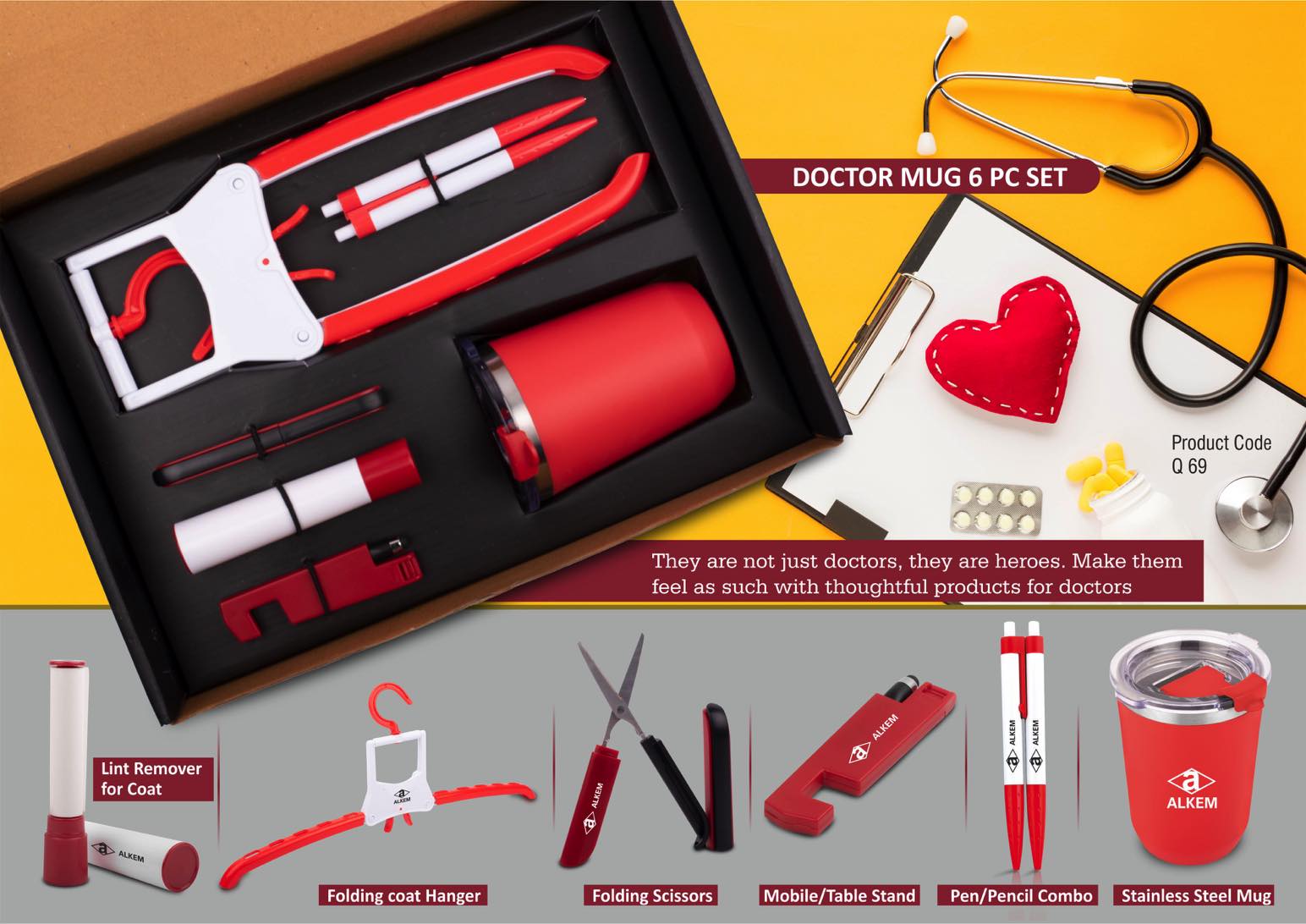 Doctor Gift Set 6PC | Company Gift Sets