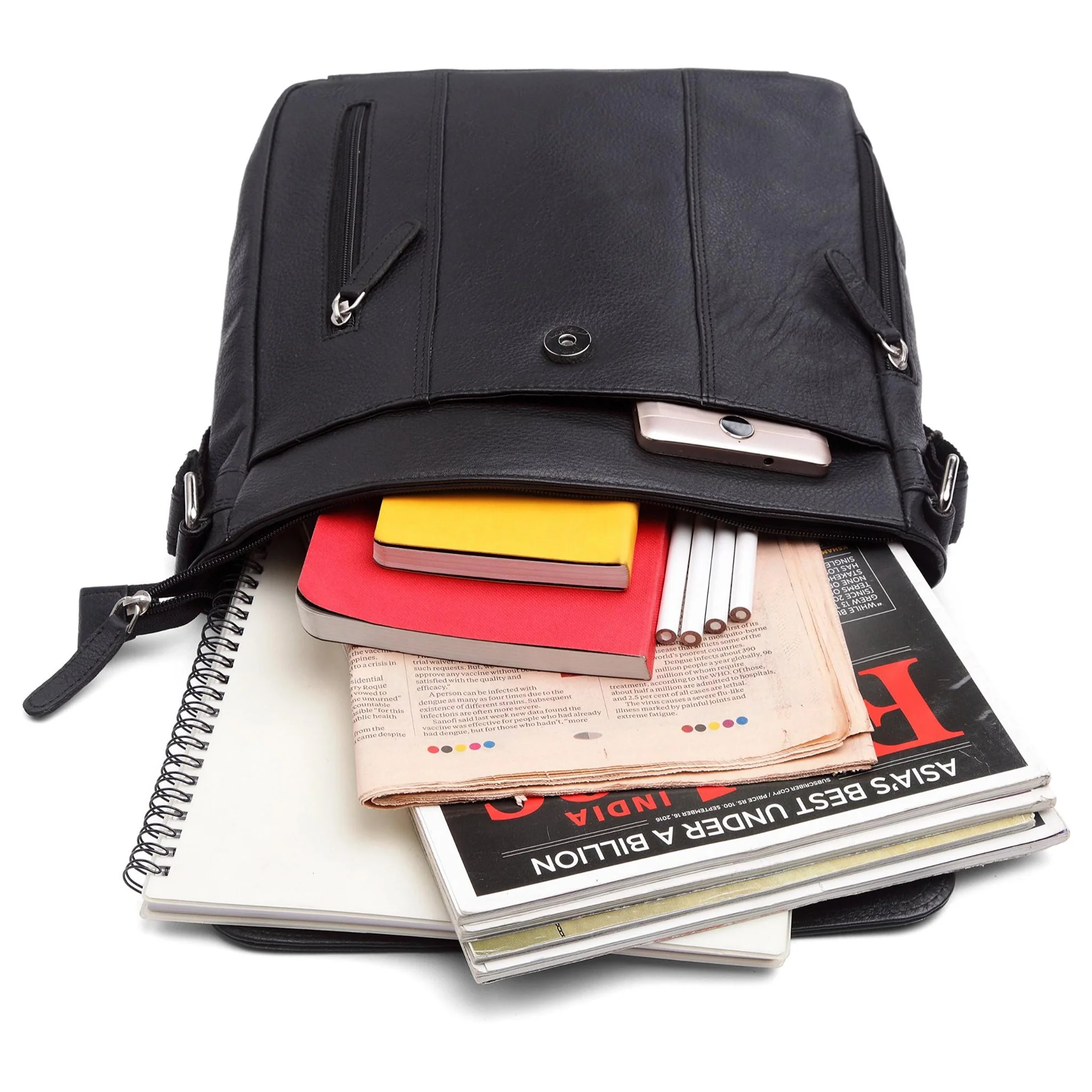 Promotional Leather Sling Bags with Company Logo in Bangalore