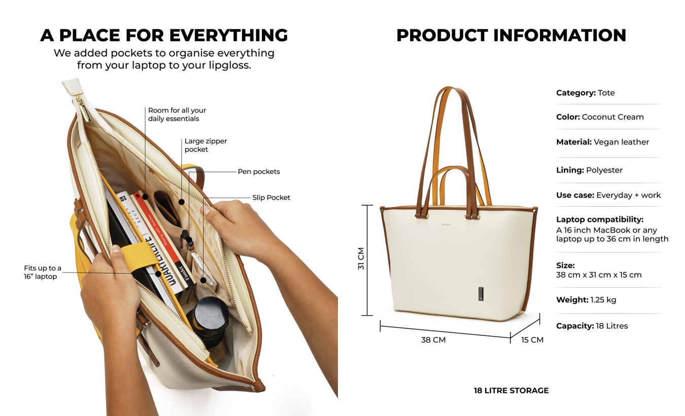 Mokobara - The Belle Tote - Image 2