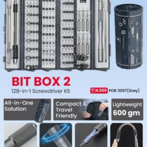 Portronics - 128-in-1 Screwdriver Kit for Tech Staff Gifts Bangalore