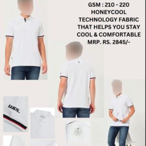 Woodland White HS Polo T-Shirt with Honeycool Technology – Corporate Gifting Apparel