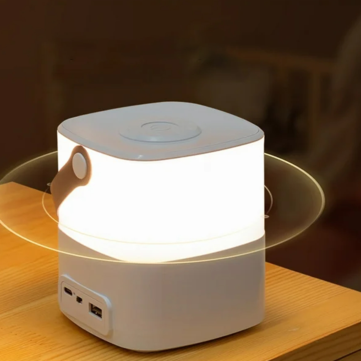 toreto voltglow 2 -in-1 lamp powerbank corporate gift - Image 2